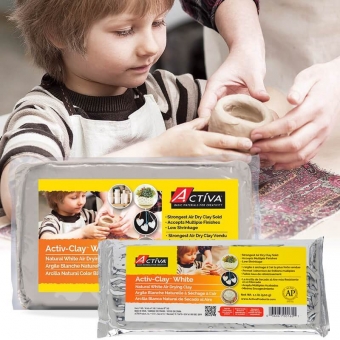 Activ-Clay™ Natural White Air Drying Clay, 1.1 lb (500 g)